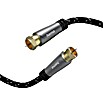 Hama Cable coaxial (1,5 m, Gris/Negro, Medidas de blindaje: 120 dB) | BAUHAUS