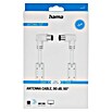 Hama Cable de conexión de antena (1,5 m, Blanco, 90 dB) | BAUHAUS
