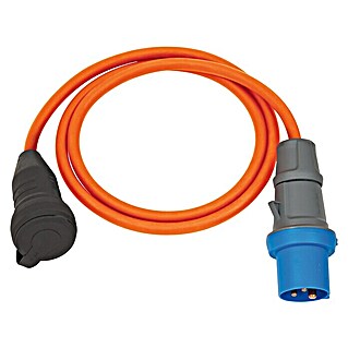 Brennenstuhl CEE-Adapterleitung CEE-Stecker & Schutzkontakt-Kupplung (16 A, Kabellänge: 1,5 m, IP44)