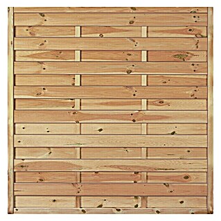 T & J Sichtschutzelement Maxi Massiv (Maße B x H: 150 x 150 cm, Holz, KDI Grün)