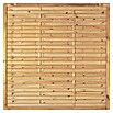 T & J Sichtschutzelement (180 x 180 cm, Holz, KDI Grün) | BAUHAUS