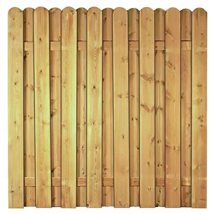 T & J Sichtschutzelement Daan - B x H: 180 x 180 cm, Holz - Vorderansicht