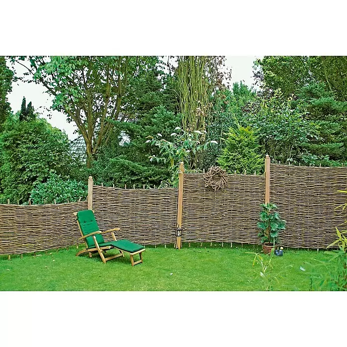 T & J Sichtschutzelement Pablo - B x H: 180 x 120 cm, Braun - Stimmungsaufnahme