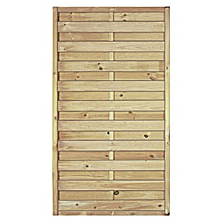 T & J Sichtschutzelement Maxi Massiv (Maße B x H: 100 x 180 cm, Holz, KDI Grün)
