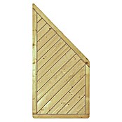 T & J Sichtschutzelement Classic Diagonal (B x H: 90 x 180 cm, Holz, Abgeschrägt) | BAUHAUS