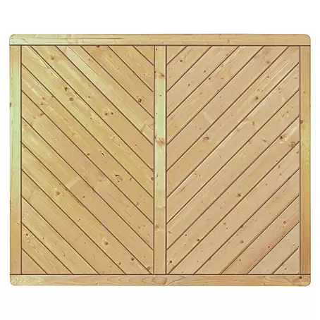 T & J  Sichtschutzelement Classic Diagonal