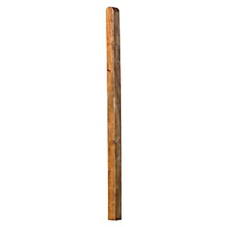 T & J Zaunpfosten (Höhe: 110 cm, Druckimprägniert braun, Holz)