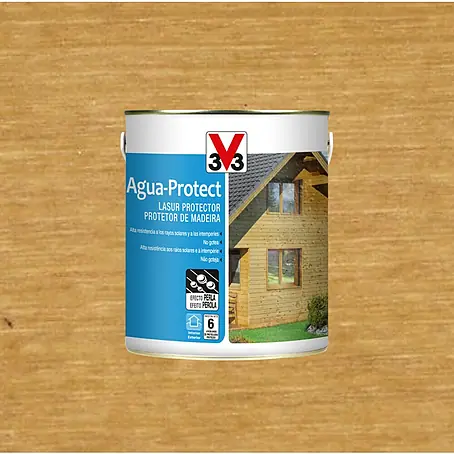 V33  Protección para madera Lasur exterior Agua-Protect