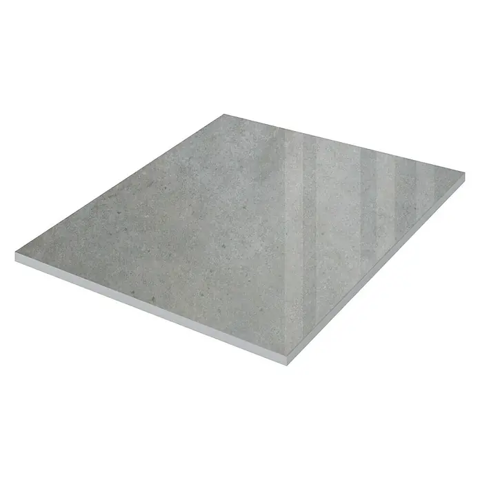 Feinsteinzeugfliese Serpico - 59,5 x 59,5 cm, Coolgrey, Glänzend - Graue Keramikfliese mit glänzender Oberfläche, ideal für moderne Innenräume. Robuste Bauweise und elegantes Design in einem Produkt vereint.