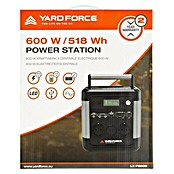 Yard Force Powerstation LX PS600 (518 Wh, Nennleistung: 600 W, Max. Leistung: 1.200 W) | BAUHAUS