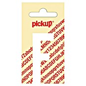 Pickup Aufkleber (Motiv: F, Weiß, Höhe: 60 mm)