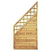 T & J Sichtschutzelement Maxi Massiv (90 x 180 cm, Holz, Mit Ornament-Gitter) | BAUHAUS