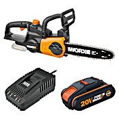 Worx PowerShare 20V Maschinenpaket (Akku-Kettensäge WG322E.9, Akku & Schnellladegerät) | BAUHAUS