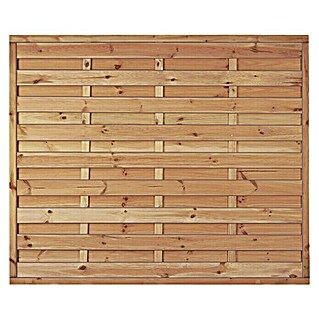 T & J Sichtschutzelement Maxi Massiv (Maße B x H: 180 x 150 cm, Holz, KDI Grün)