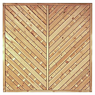 T & J Sichtschutzelement Maxi (Maße B x H: 180 x 180 cm, Holz, Kesseldruckimprägniert Grün)
