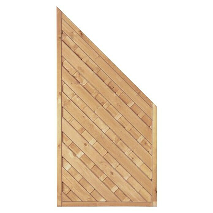 T & J Sichtschutzelement Maxi (Maße B X H: 90 X 180/90 Cm, Holz ...