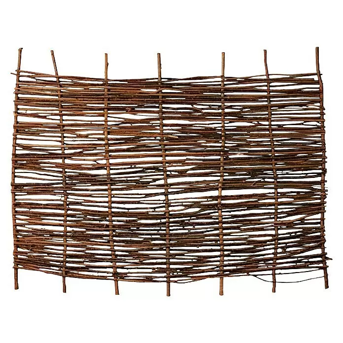 T & J Sichtschutzelement Pablo - B x H: 180 x 120 cm, Braun - Vorderansicht