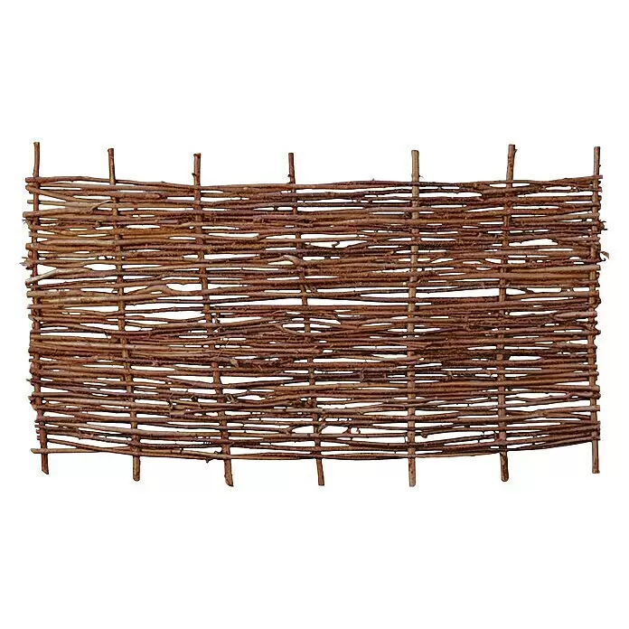 T & J Sichtschutzelement Pablo - B x H: 180 x 90 cm, Braun - Vorderansicht