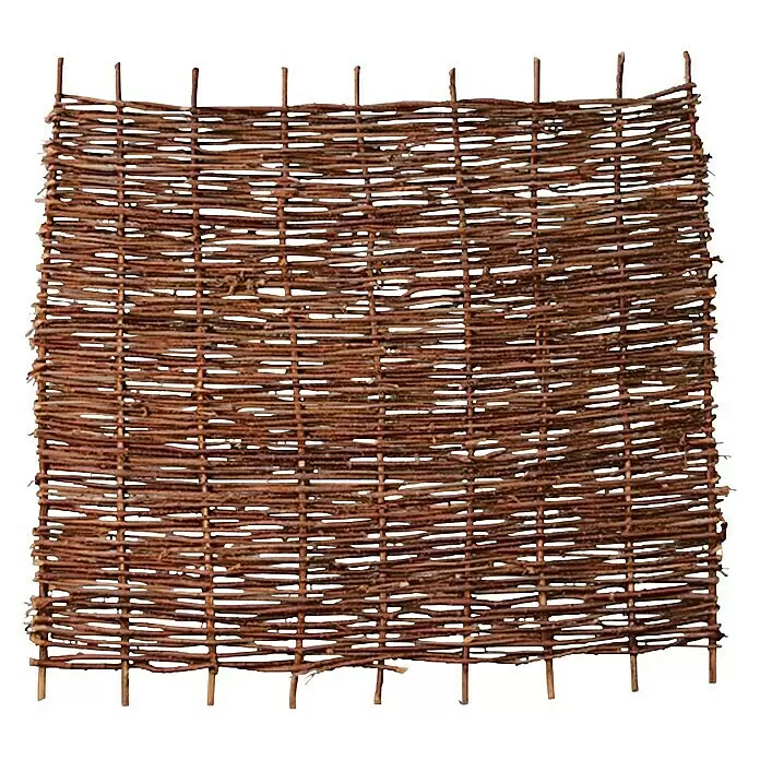 T & J Sichtschutzelement Pablo - B x H: 180 x 150 cm, Braun - Vorderansicht