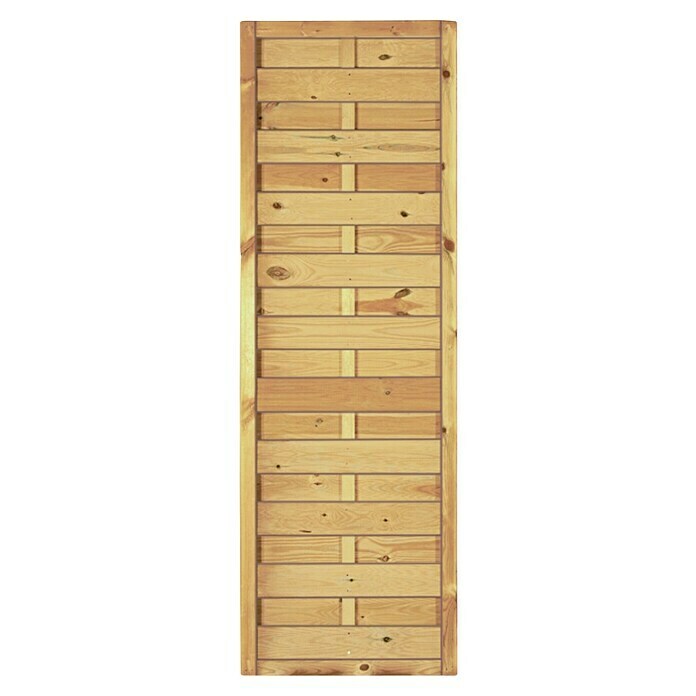 T & J Sichtschutzelement Maxi Massiv (Maße B x H: 60 x 180 cm, Holz) | BAUHAUS