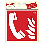 Pickup Samolepilni listki  (Do x Š: 15 x 15 cm, Telefon za obveščanje o požaru) | 1360 - Schildershop und Hausnummern | AAHG - Sicherheit Sonstiges | AAH - Sicherheit | AA - Eisenwaren | A - Eisenwaren | BAUHAUS