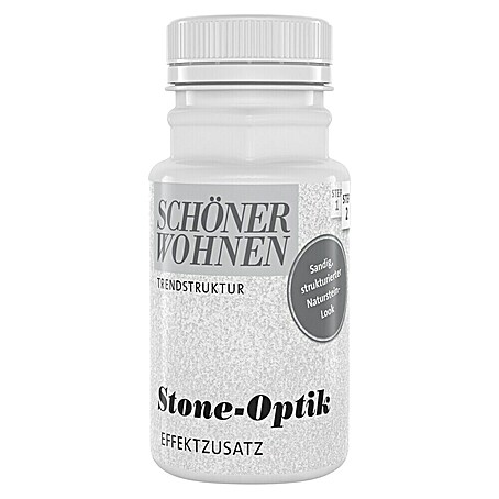 SCHÖNER WOHNEN-Farbe Trendstruktur Dekoputz-Zusatz Stone-Optik Effektzusatz (Farblos, 150 g)