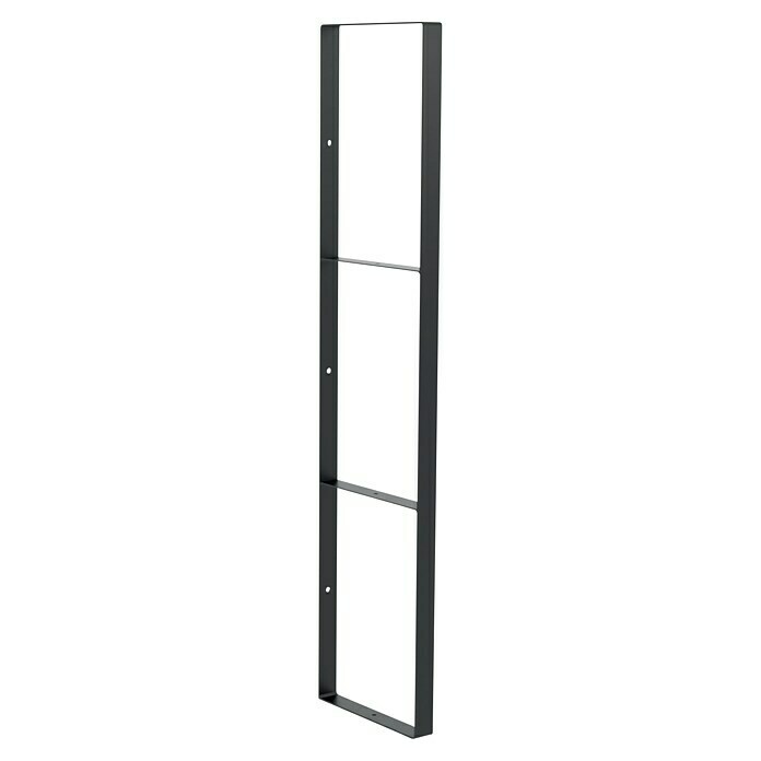 Wandkonsole (L x B x H: 904 x 210 x 30 mm, Belastbarkeit: 30 kg, Stahl, Schwarz) | BAUHAUS