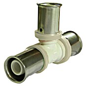 Isoltubex Pieza en T reductora multicapa (Características del diseño: 25 x 16 x 16 mm, Diámetro: 16 mm, Polifenilsulfona (PPSU)) | BAUHAUS