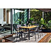 Mesa de jardín Ariadna (L x An x Al: 150 x 90 x 75 cm, Aluminio/Eucalipto, Natural) | BAUHAUS