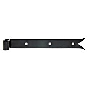 Alberts Bisagra con cola de pez (Largo: 300 mm, Negro, 3 agujeros) | BAUHAUS