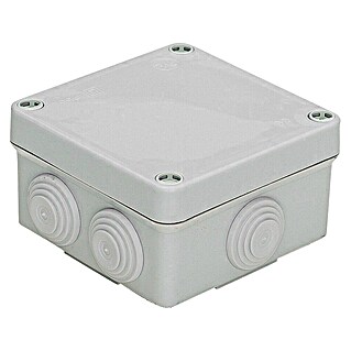 Famatel Caja de superficie con tornillos de cierre (L x An x Al: 10 x 10 x 5,5 cm, En pared)