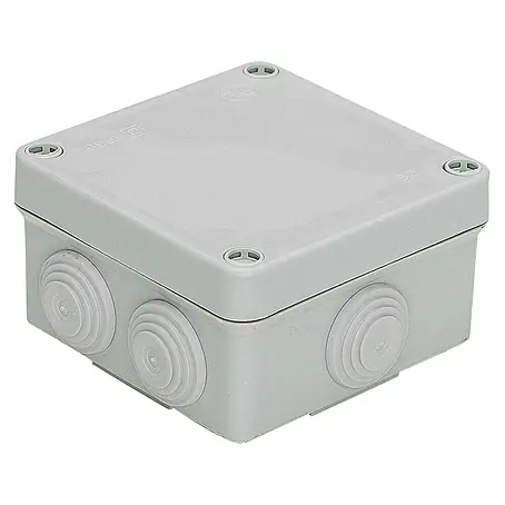 Famatel  Caja de superficie con tornillos de cierre