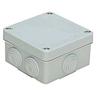 Famatel Caja de superficie con tornillos de cierre (L x An x Al: 10 x 10 x 5,5 cm, En pared)