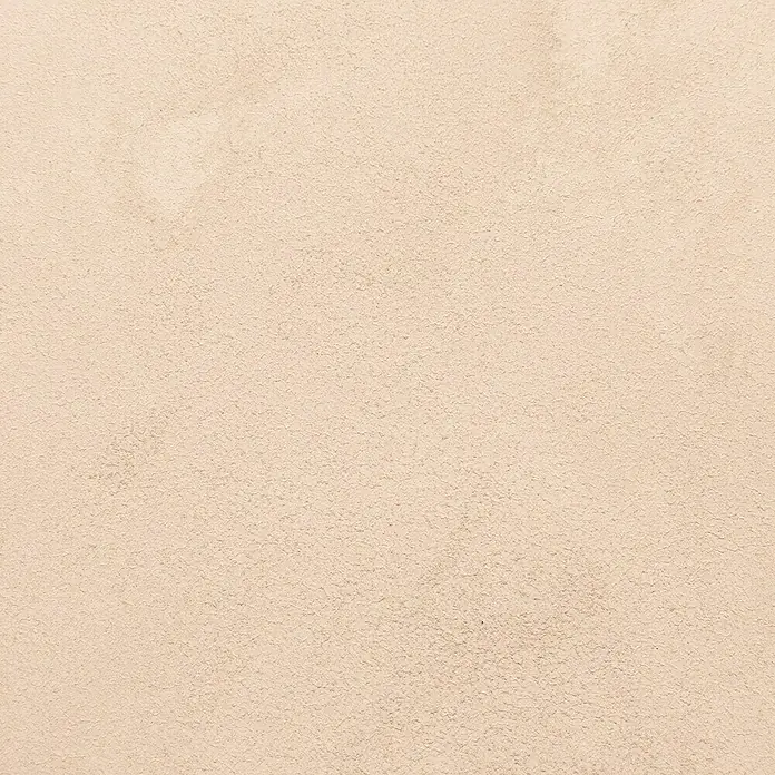 SCHÖNER WOHNEN-Farbe Trendstruktur Dekoputz-Basis Stone-Optik Grundfarbe - Sandstein, 2,5 l - Nahaufnahme einer beigen Wandtextur, ideal für Hintergründe und Texturen.