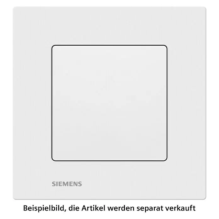 Siemens DELTA Viva Blindabdeckung SIE039758 - Polar Weiß, Glänzend, Kunststoff, Unterputzmontage - Informationsansicht
