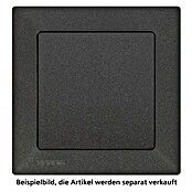 Siemens DELTA Mega Kreuzschalter SIE039468 (Carbon Metallic, Glänzend, 10 A, Unterputz) | BAUHAUS