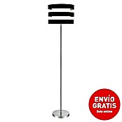 Lámpara de pie Piano (60 W, Altura: 155 cm, Negro/blanco, E27) | BAUHAUS