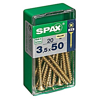 Spax Universele schroef (3,5 x 50 mm, Voldraad, 20 st.)