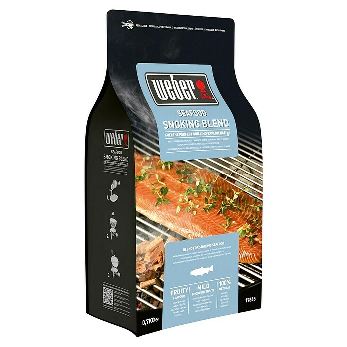 Weber Räucherchips Seafood (Geeignet für: Fisch, 700 g)