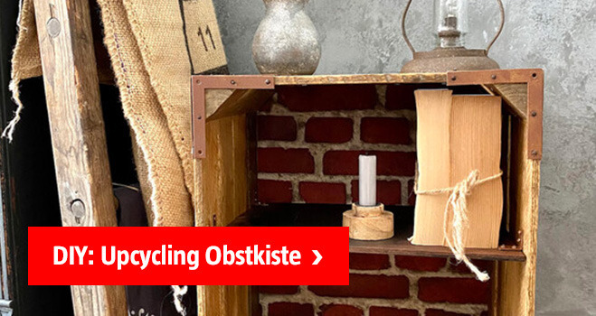 Empfehlungsteaser: DIY: Upcycling Obstkiste