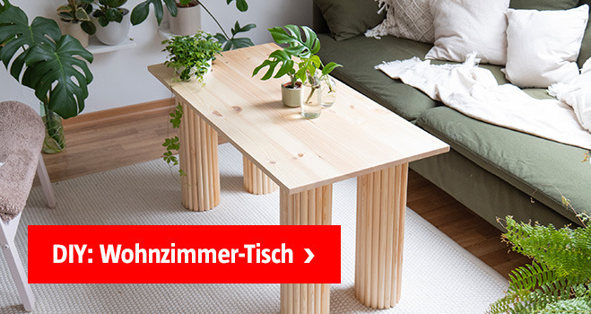 Empfehlungsteaser DIY: Wohnzimmer-Tisch