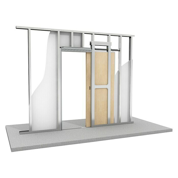 Knauf Schiebetürsystem Pocket Kit Klemmbacken (Stahl, Belastbarkeit: 120 kg) | BAUHAUS