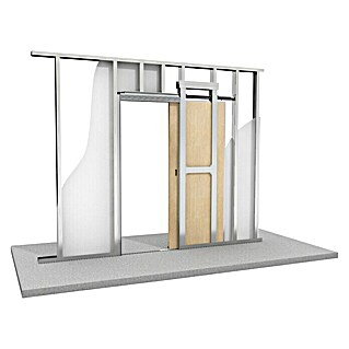 Knauf Schiebetürsystem Pocket Kit Klemmbacken (Stahl, Belastbarkeit: 120 kg)