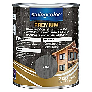 swingcolor Premium Lazura za drvo s dugotrajnom zaštitom (Antracit, 750 ml)