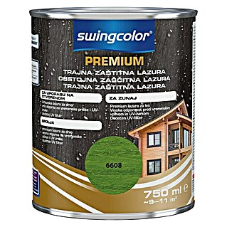swingcolor Premium Lazura za drvo s dugotrajnom zaštitom (Zelena, 750 ml)
