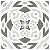 Porculanska pločica Vintage Mix (25 x 25 cm, Bijelo-sive boje, glazirano)