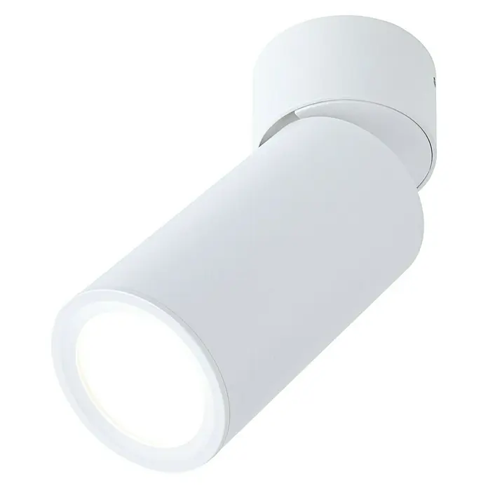 Paulmann LED-Deckenleuchte Turnal Coin - 6 W, Weiß matt, 1 Stk. - Deckenstrahler in Weiß. Der Strahler ist zylindrisch und schwenkbar, um das Licht flexibel auszurichten.
