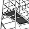 Krause ClimTec Leitergerüst (Arbeitshöhe: 7 m, Ohne Rollen) | BAUHAUS