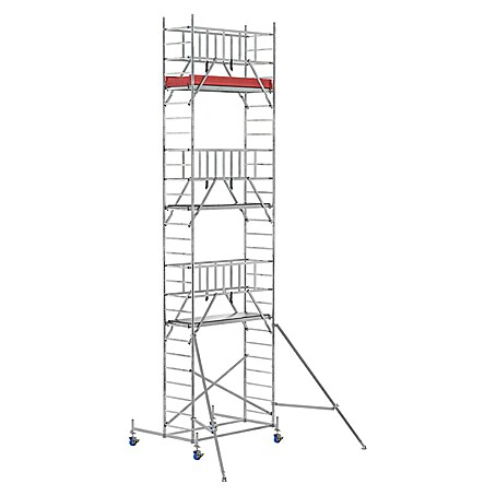 Krause ProTec Rollgerüst (Arbeitshöhe: 8,3 m, Belastbarkeit Plattform: 240 kg)