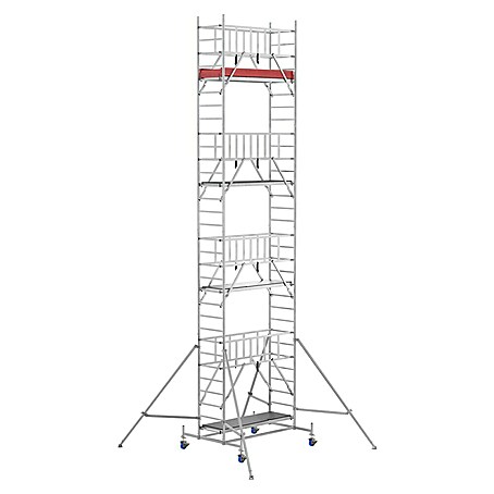 Krause ProTec Rollgerüst (Arbeitshöhe: 9,3 m, Belastbarkeit Plattform: 240 kg)
